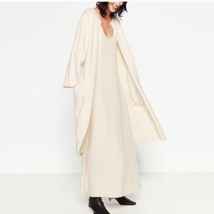 zara cashmere cape